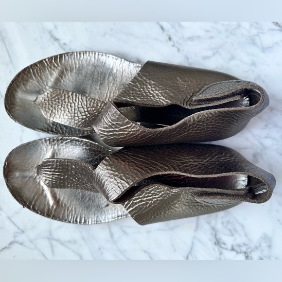 Pedro Garcia metallic leather sandals. Size 41 - Picture 2 of 4